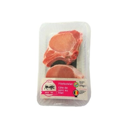 L - Côte de porc au Filet 375 gr chockies boucherie