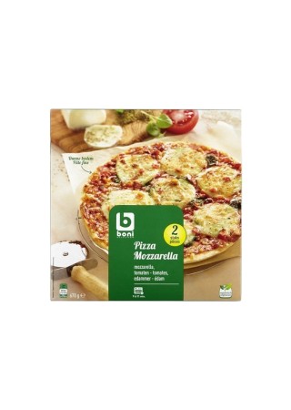 BONI SELECTION pizza mozzarella 2x335gr - Belfreeze
