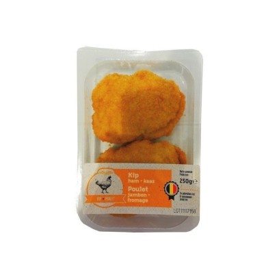 L - Escalope de poulet jambon fromage 250 gr chockies