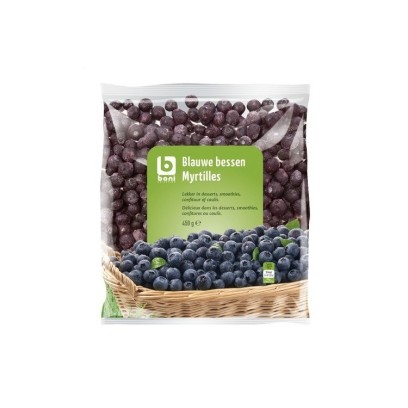BONI SELECTION myrtilles surgelées 450gr BELFREEZE