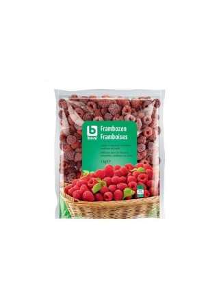BONI SELECTION framboises surgelées 1kg BELFREEZE