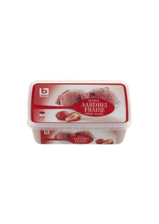 BONI SELECTION crème glacée fraises 1