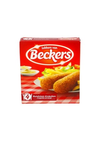 Beckers 4 Croquettes Viande de Boeuf 4x 70 gr