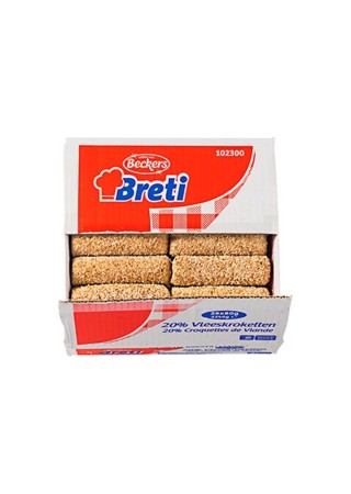 XX - Beckers Breti Croquettes Viande 20% 28x 100 gr