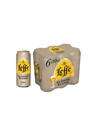 Leffe blonde canette 6