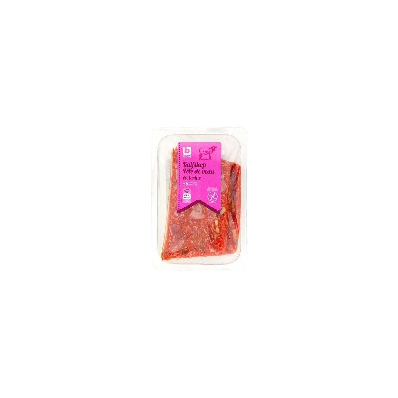 Boni Selection tête de veau en tortue SG 250 gr chockie