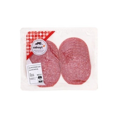 Salami sans ail 150 gr chockies charcuterie belge