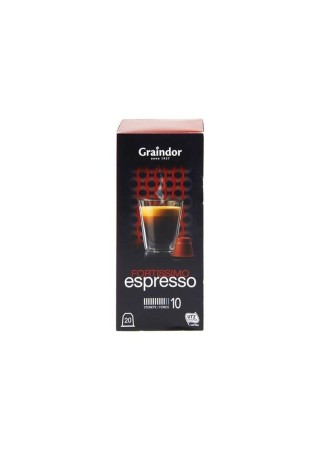 Graindor café Espresso Fortissimo 20 capsules CHOCKIES