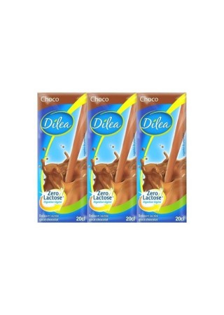 Dilea zéro lactose choco lactée 3x 20 cl CHOCKIES
