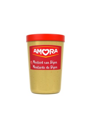 Amora moutarde Dijon verre 185 gr