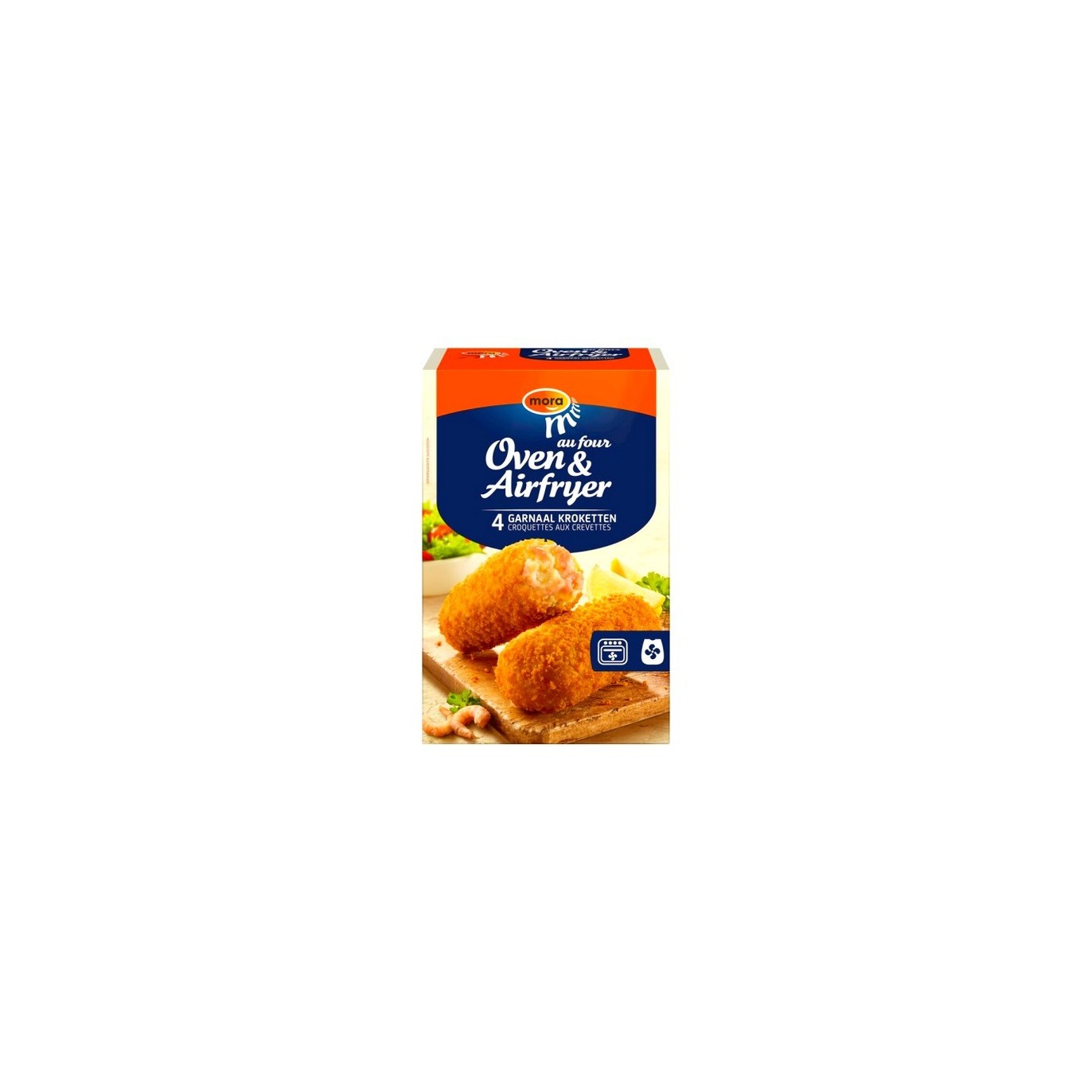 Mora four & airfryer 4 Croquettes aux crevettes 4x 60 gr