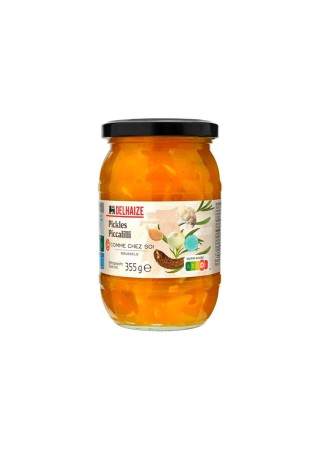Delhaize pickles piccalilli Comme chez soi 355 gr
