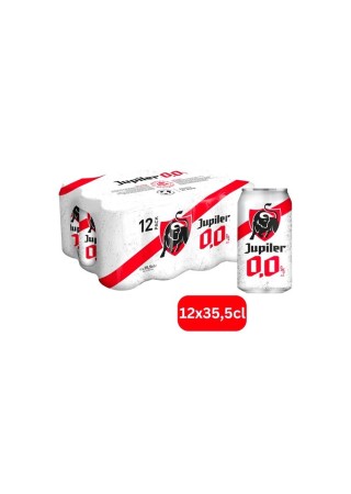 Jupiler 0,0% canette 12x 35.5 cl