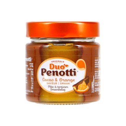 Penotti Duo cocoa orange spread 200g CHOCKIES GROUP BELGIUM