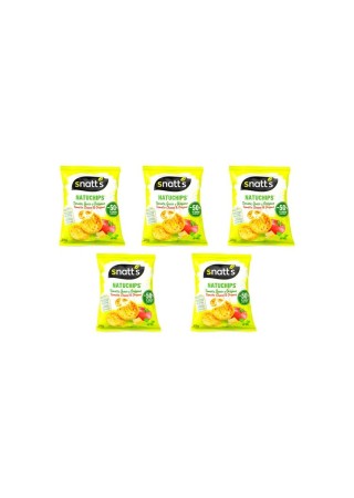 Snatt's Natuchips tomaat kaas oregano 5x 23g CHOCKIES GROUP