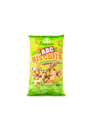 Bachman ABC biscuits nicnac complet (petit biscuit sec) 200 gr DDM: 01/07/26