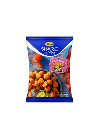 Aviko share the fun habanero cheese nuggets 1 kg