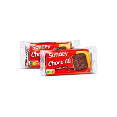 Sondey Choco AS 250g – Knapperige melkchocolade (30%) koekjes | Chocolade