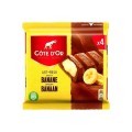 Côte d'Or baton chocolat lait - banane 4x 47,5 gr