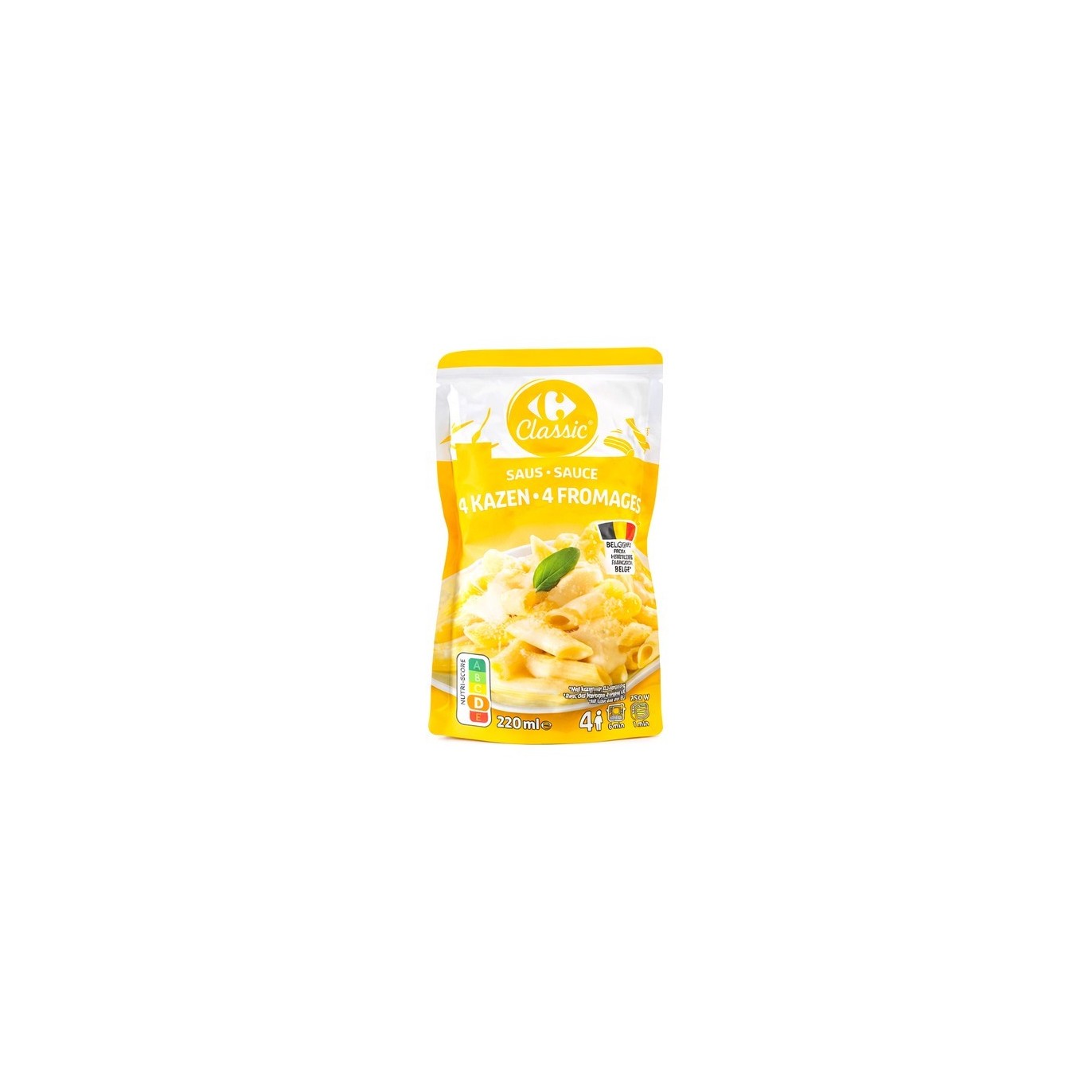 Salsa Carbonara Cremosa Clásica Carrefour 220 ml | Chockies