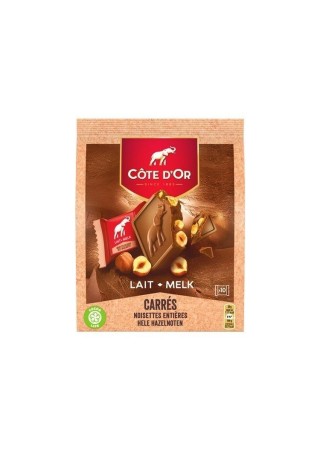 Côte d'Or Bloc chocolat lait noisettes 200 gr CHOCKIES