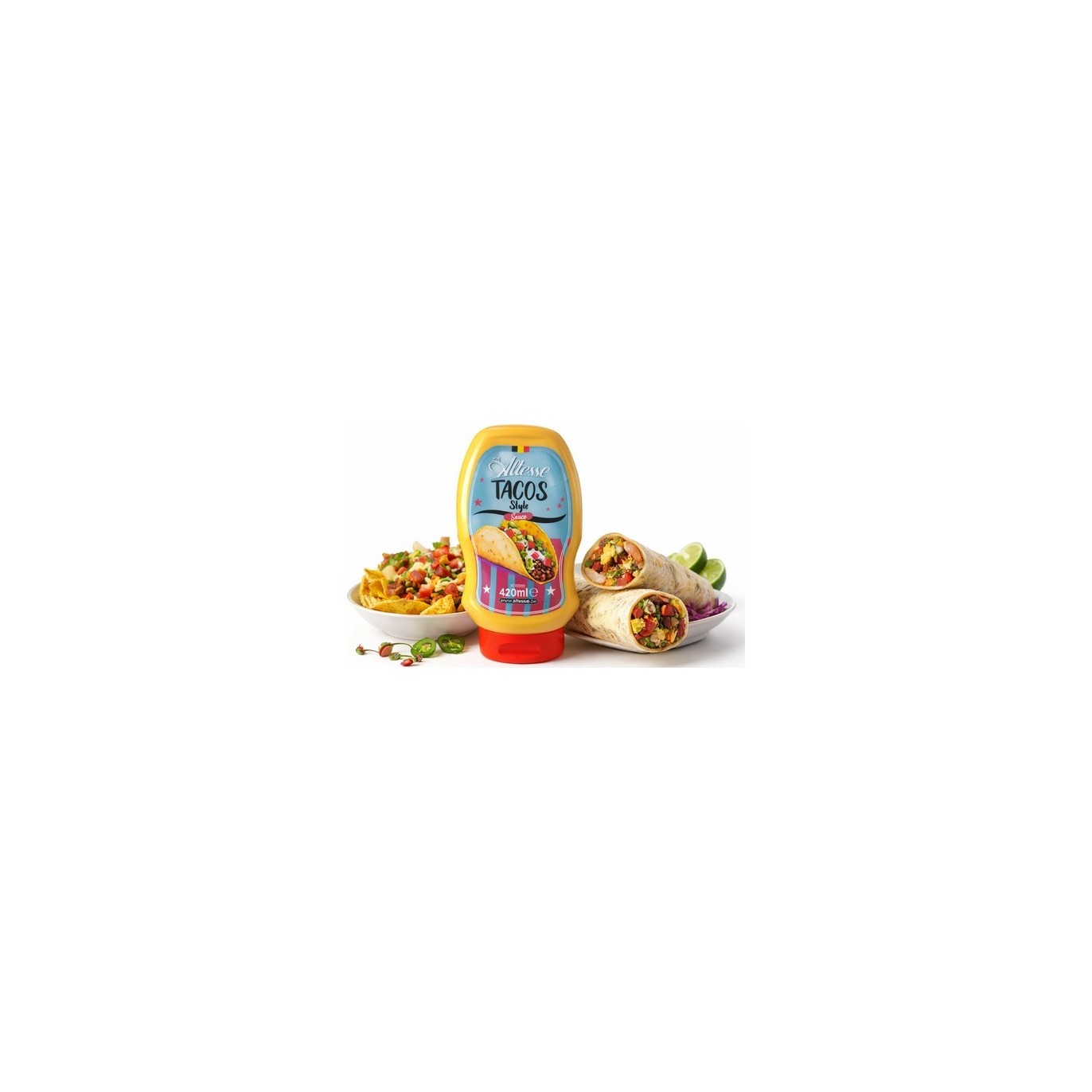 Indiase Altesse Saus 420ml – Pittige saus voor hamburgers en friet | Chockies