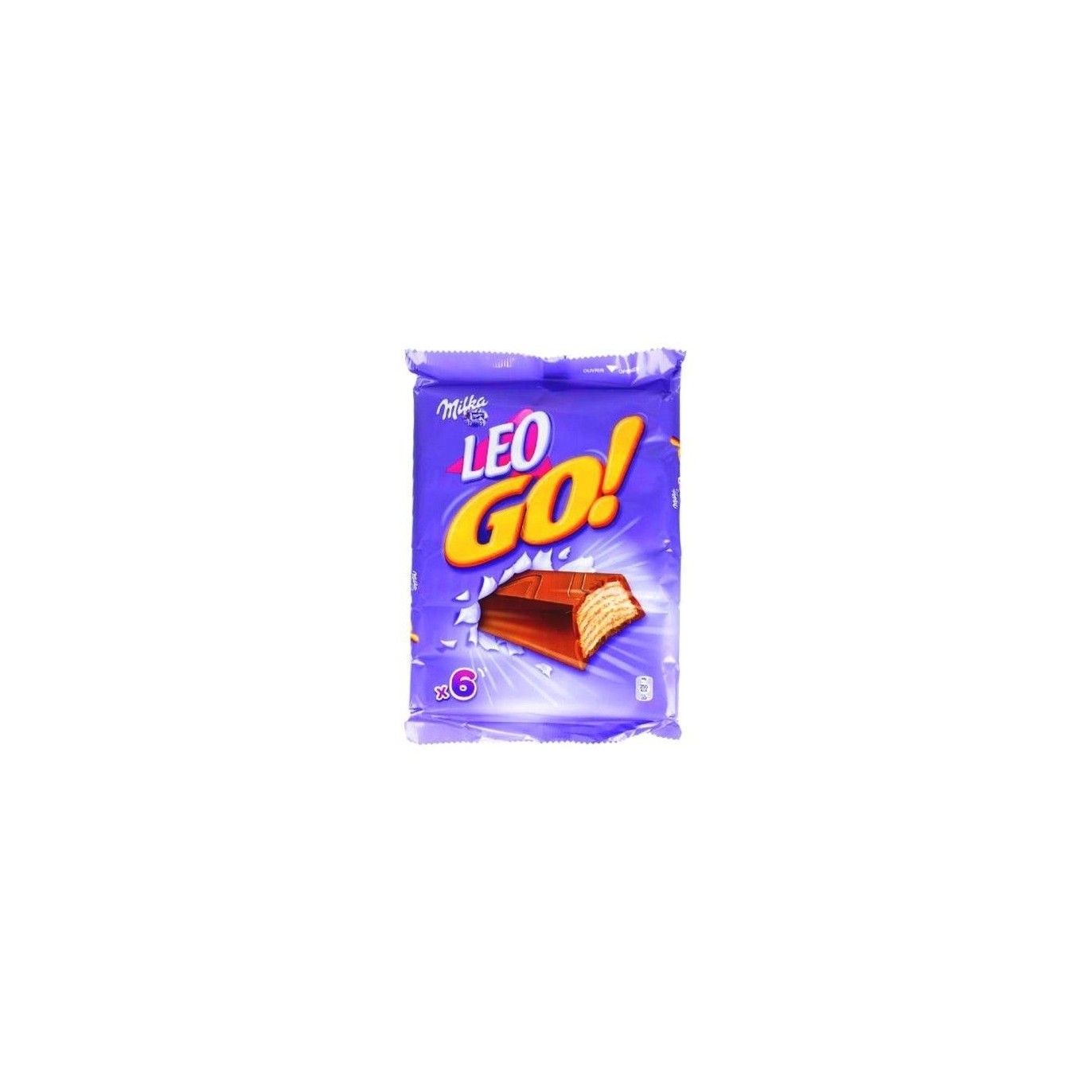 Milka Leo Go chocolat lait 6x 48 gr CHOCKIES BELGE