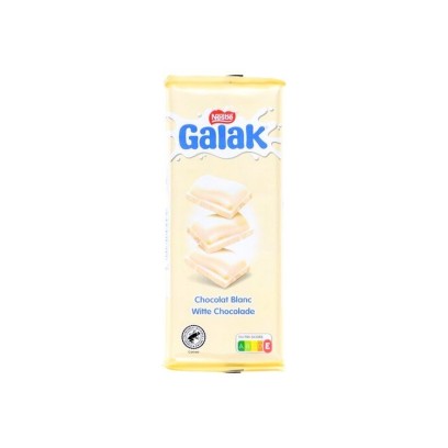 Nestlé Galak chocolat blanc tablette 2x 100 gr