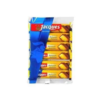 Jacques bâton chocolat lait banane 6x 47 gr CHOCKIES