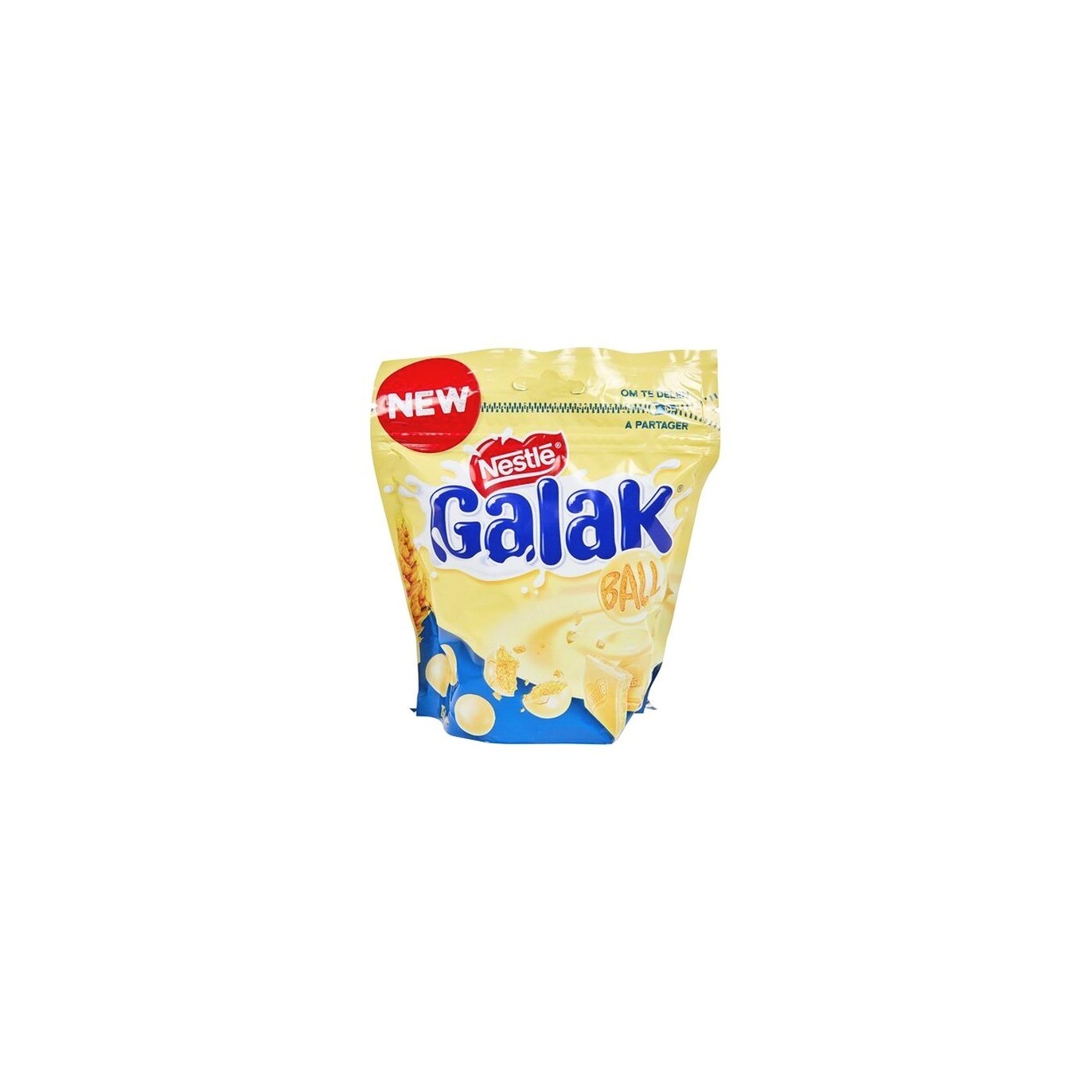 Nestlé Galak Balls chocolat blanc 250 gr