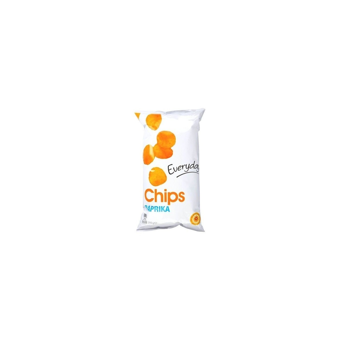 Everyday chips paprika 200 gr EPICERIE BELGE CHOCKIES