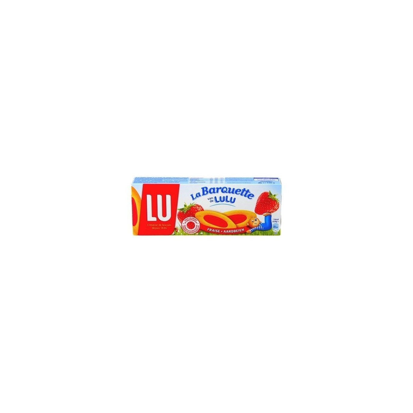 LU Barquettes de Lulu aux fraises 120 gr CHOCKIES
