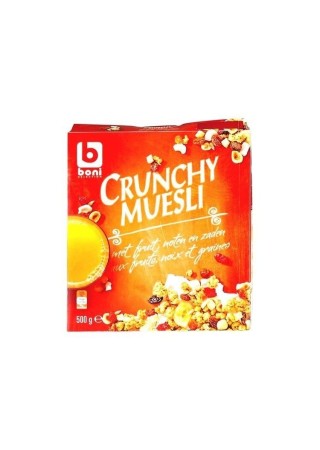 Boni Selection Crunchy muesli fruit 500 gr CHOCKIES