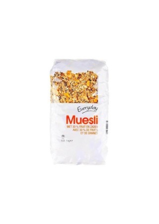 Everyday muesli 30% fruits graines 1 kg BELGE CHOCKIES