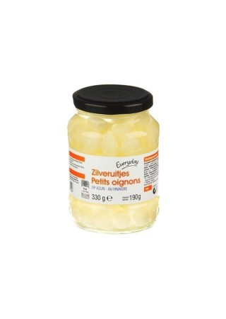 Everyday petits oignons vinaigre 320 gr BELGE CHOCKIES