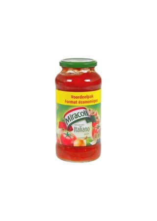 Miracoli sauce pour pâtes Italiano 750 gr CHOCKIES